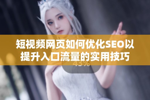 短视频网页如何优化SEO以提升入口流量的实用技巧