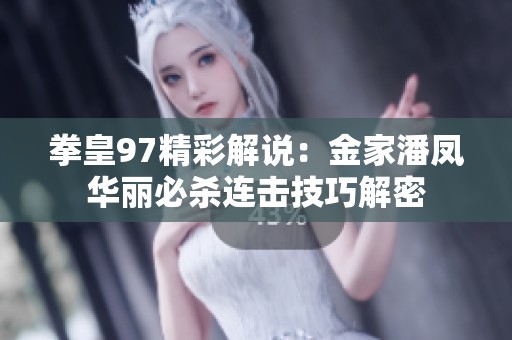 拳皇97精彩解说：金家潘凤华丽必杀连击技巧解密