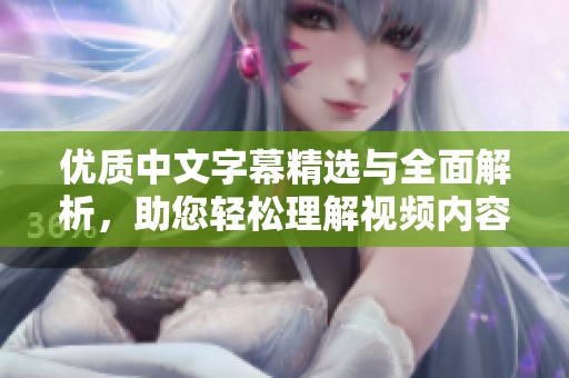 优质中文字幕精选与全面解析，助您轻松理解视频内容