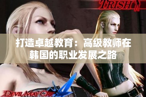 打造卓越教育：高级教师在韩国的职业发展之路