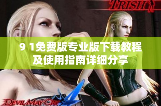 9 1免费版专业版下载教程及使用指南详细分享