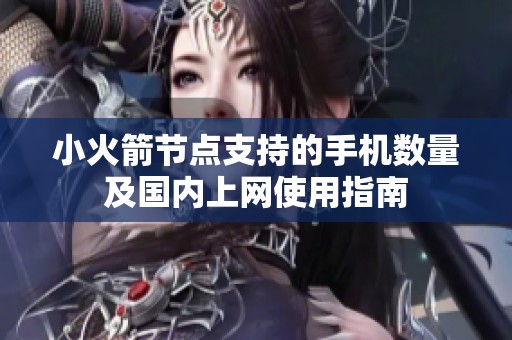 小火箭节点支持的手机数量及国内上网使用指南