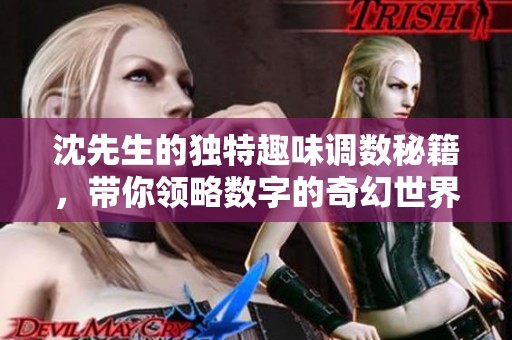 沈先生的独特趣味调数秘籍，带你领略数字的奇幻世界