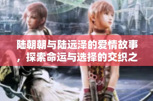 陆朝朝与陆远泽的爱情故事，探索命运与选择的交织之旅