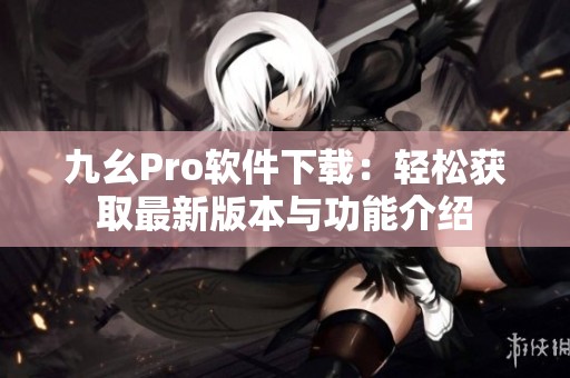 九幺Pro软件下载：轻松获取最新版本与功能介绍