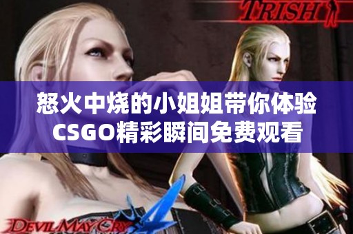 怒火中烧的小姐姐带你体验CSGO精彩瞬间免费观看
