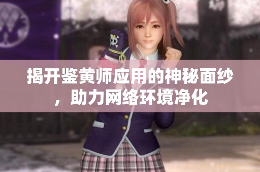 揭开鉴黄师应用的神秘面纱，助力网络环境净化