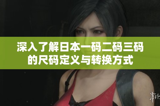 深入了解日本一码二码三码的尺码定义与转换方式