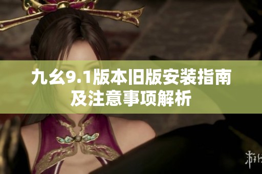 九幺9.1版本旧版安装指南及注意事项解析
