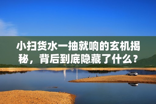 小扫货水一抽就响的玄机揭秘，背后到底隐藏了什么？