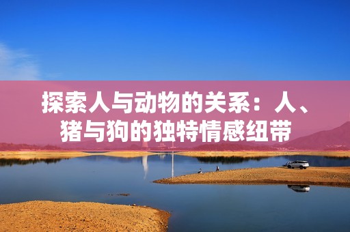 探索人与动物的关系：人、猪与狗的独特情感纽带