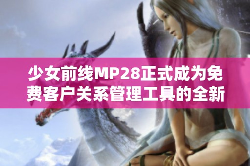 少女前线MP28正式成为免费客户关系管理工具的全新尝试
