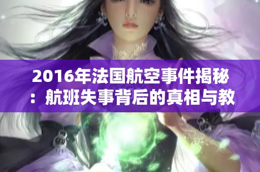 2016年法国航空事件揭秘：航班失事背后的真相与教训