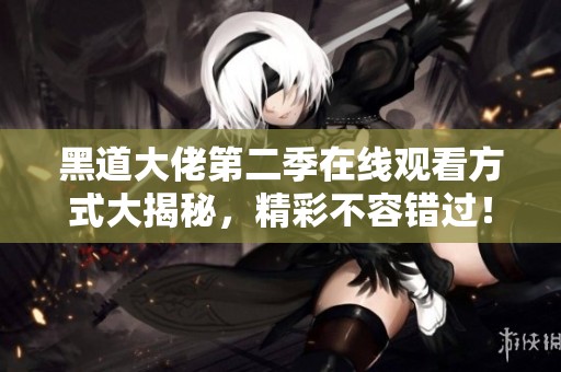 黑道大佬第二季在线观看方式大揭秘，精彩不容错过！