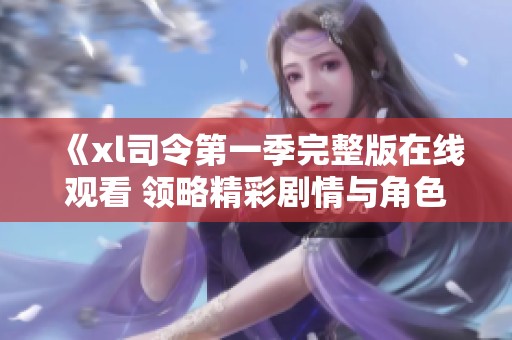 《xl司令第一季完整版在线观看 领略精彩剧情与角色魅力》