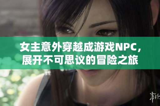 女主意外穿越成游戏NPC，展开不可思议的冒险之旅