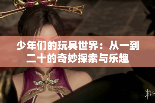 少年们的玩具世界：从一到二十的奇妙探索与乐趣