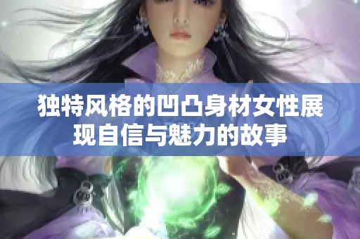 独特风格的凹凸身材女性展现自信与魅力的故事