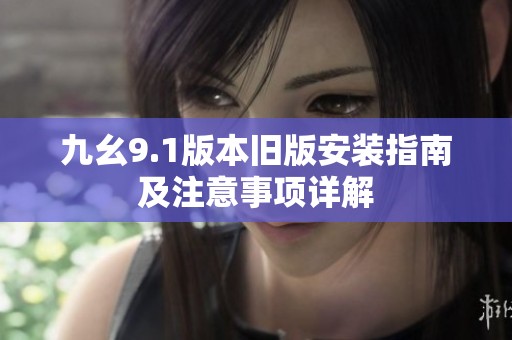 九幺9.1版本旧版安装指南及注意事项详解