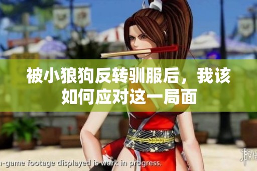 被小狼狗反转驯服后，我该如何应对这一局面