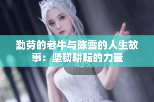 勤劳的老牛与陈雪的人生故事：坚韧耕耘的力量