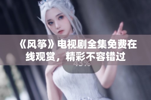 《风筝》电视剧全集免费在线观赏，精彩不容错过