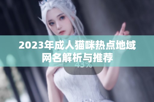 2023年成人猫咪热点地域网名解析与推荐