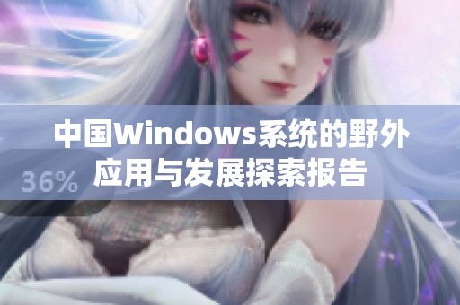 中国Windows系统的野外应用与发展探索报告