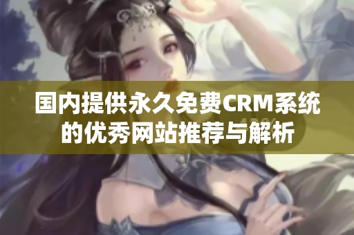 国内提供永久免费CRM系统的优秀网站推荐与解析