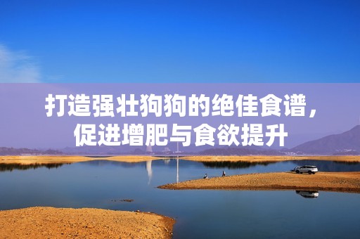 打造强壮狗狗的绝佳食谱，促进增肥与食欲提升