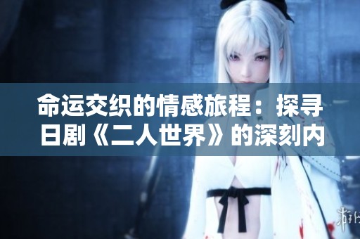 命运交织的情感旅程：探寻日剧《二人世界》的深刻内涵