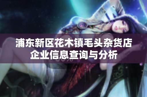 浦东新区花木镇毛头杂货店企业信息查询与分析