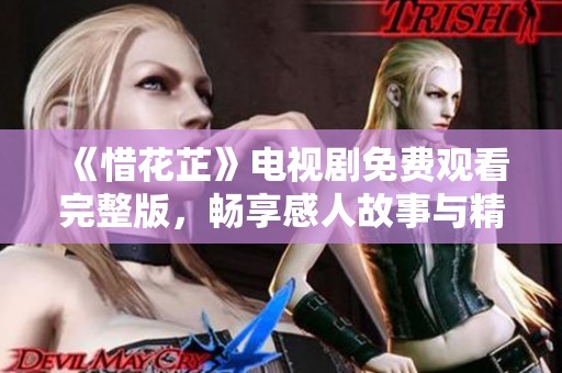 《惜花芷》电视剧免费观看完整版，畅享感人故事与精彩演技