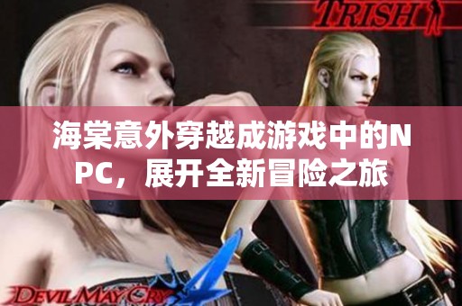 海棠意外穿越成游戏中的NPC，展开全新冒险之旅