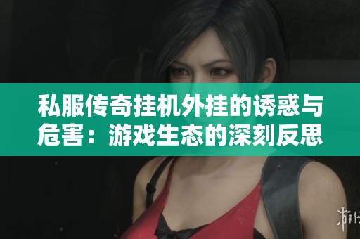 私服传奇挂机外挂的诱惑与危害：游戏生态的深刻反思