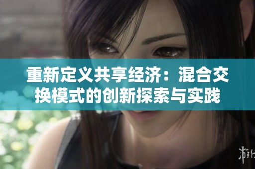 重新定义共享经济：混合交换模式的创新探索与实践