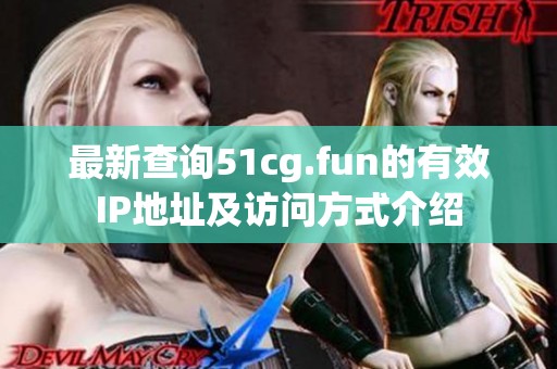 最新查询51cg.fun的有效IP地址及访问方式介绍