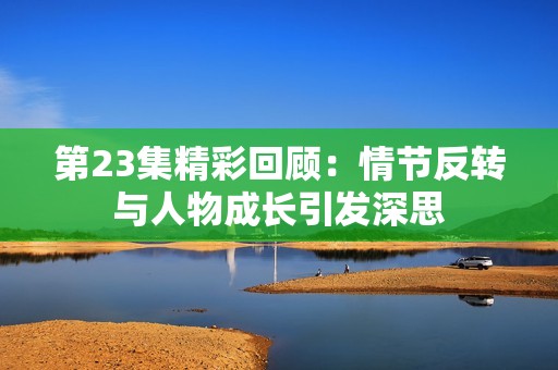 第23集精彩回顾：情节反转与人物成长引发深思