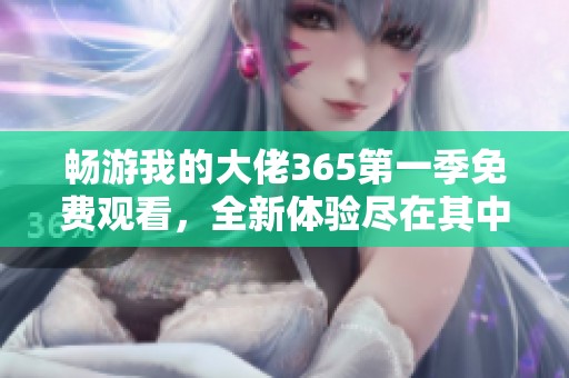 畅游我的大佬365第一季免费观看，全新体验尽在其中