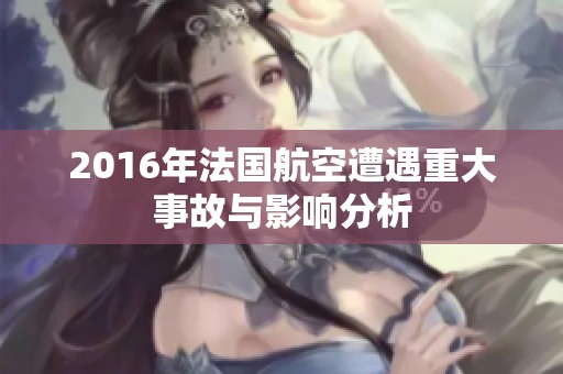 2016年法国航空遭遇重大事故与影响分析