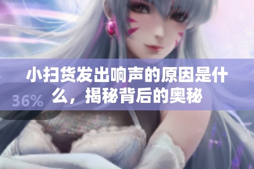 小扫货发出响声的原因是什么，揭秘背后的奥秘