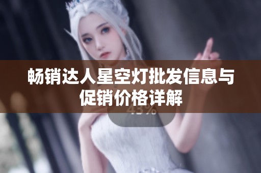 畅销达人星空灯批发信息与促销价格详解