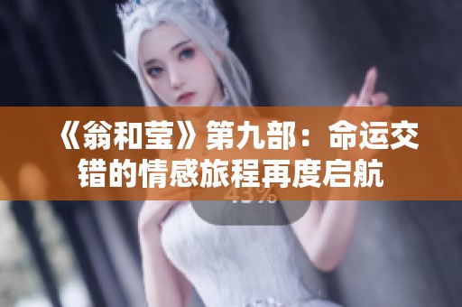 《翁和莹》第九部：命运交错的情感旅程再度启航