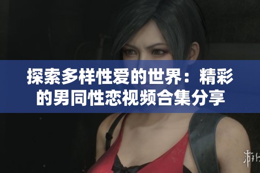探索多样性爱的世界：精彩的男同性恋视频合集分享