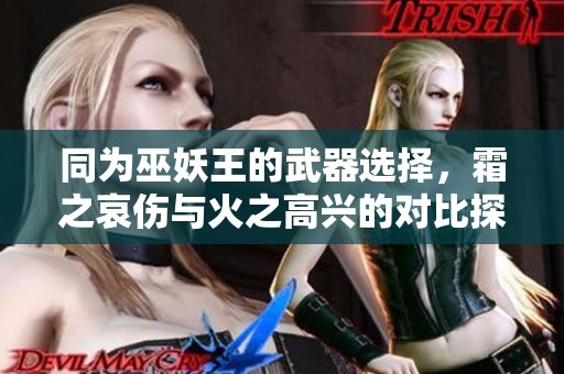 同为巫妖王的武器选择，霜之哀伤与火之高兴的对比探讨