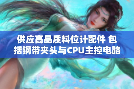 供应高品质料位计配件 包括钢带夹头与CPU主控电路板