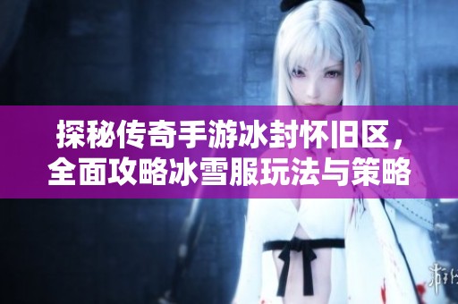 探秘传奇手游冰封怀旧区，全面攻略冰雪服玩法与策略