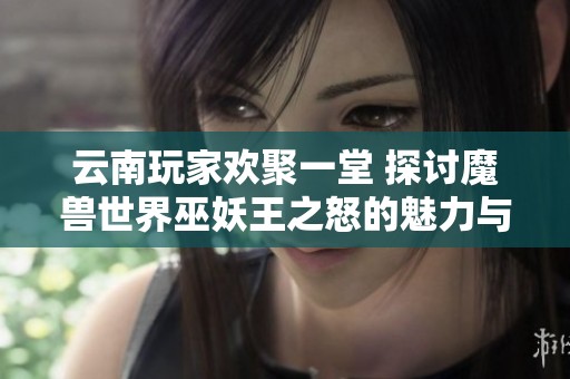 云南玩家欢聚一堂 探讨魔兽世界巫妖王之怒的魅力与回忆