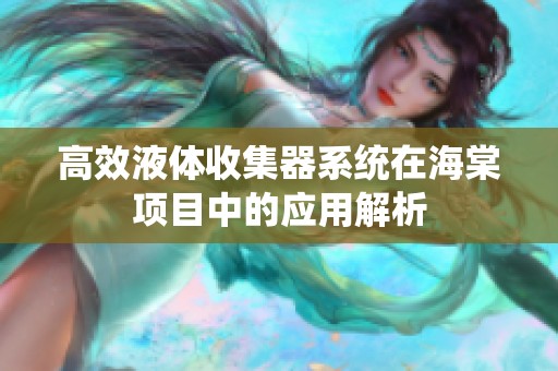 高效液体收集器系统在海棠项目中的应用解析