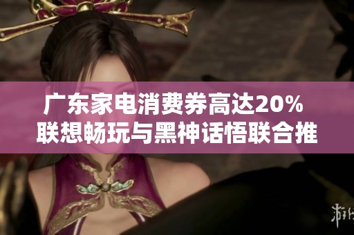 广东家电消费券高达20% 联想畅玩与黑神话悟联合推广活动开启